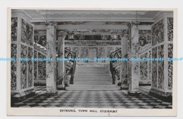 C018843 Stockport. Entrance. Town Hall. Grenville Series. 1909 - Monde