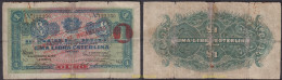 2447 MOZAMBIQUE 1919 MOZAMBIQUE 1 LIBRA ESTERLINA 1919 OURO PAGO - Mozambico