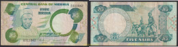 2761 NIGERIA 1979 NIGERIA 5 NAIRA 1979 - 1984 - Nigeria