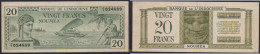 2792 NUEVA CALEDONIA 1944 NEW CALEDONIA 20 FRANCS 1944 - Nouméa (Nieuw-Caledonië 1873-1985)