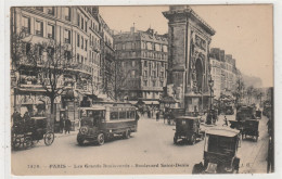 222 DEPT 75 : Paris 10 édit. J H N° 1378 : Les Grands Boulevards - Boulevard Saint Denis - District 10