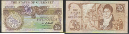 3092 GUERNSEY 1980 GUERNSEY 5 POUNDS 1980 - Guernesey