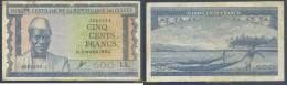 3097 GUINEA 1960 GUINEE 500 FRANCS 1960 - Guinee-Bissau