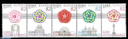 Japan 2019 Osaka Summit Meeting 5v [::::], Mint NH - Nuovi