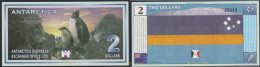3282 NUEVA ZELANDA 1999 ANTARTIDA ANTARTICA OVERSEA) 2 DOLARS 1999 - Nieuw-Zeeland