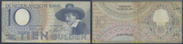 3299 HOLANDA 1943 NEDERLAND 10 GULDEN 1943 - Otros & Sin Clasificación