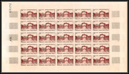 France N°939 Chateau Versailles Castle Non Dentelé ** MNH Imperf Feuille Sheet 1952 (ref GV23) - 1951-1960