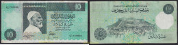 3462 LIBIA 1991 LIBYA 10 DINARS 1991 OMAR EL-MUKHTAR - Libye