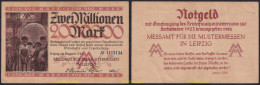 3656 ALEMANIA 1923 GERMANY 2000000 MARK 1923 LEIPZIG - Verzamelingen