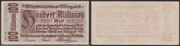 3688 ALEMANIA 1923 GERMANY 100 MILLIONS MARK MÜNSTER 1923 - Verzamelingen