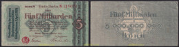 3699 ALEMANIA 1923 GERMANY 5000000000 MARK BONN 1923 - Verzamelingen