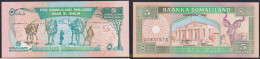 3743 SOMALILANDIA 1994 SOMALILAND 5 SHILLINGS 1994 - Somalia