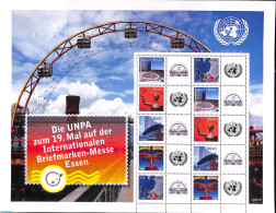 United Nations, Vienna 2009 UNPA M/s, Perf. 13.5, Mint NH, Nature - Butterflies - Other & Unclassified