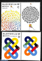 Slovenia 2023 Europa, Peace 2v With Tabs, Mint NH, History - Various - Europa (cept) - Peace - Joint Issues - Joint Issues