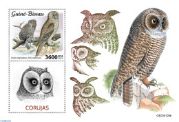 Guinea Bissau 2023 Owls, Mint NH, Nature - Birds - Birds Of Prey - Owls - Guinée-Bissau