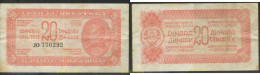 4105 YUGOSLAVIA 1944 YUGOSLAVIA 1944 20 DINARA - Yougoslavie