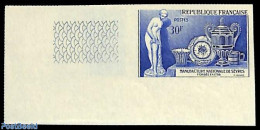 France 1957 Sèvres Porcelain 1v, Imperforated, Mint NH, Art - Ceramics - Nuovi