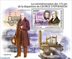 Niger 2023 George Stephenson, Mint NH, Science - Transport - Inventors - Railways - Trains