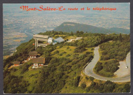 128329/ Le Mont Salève, Les Lacets De La Route Et Le Téléphérique - Autres & Non Classés