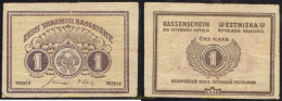 4783 ESTONIA 1919 ESTONIA 1 MARK 1919 - Estonie
