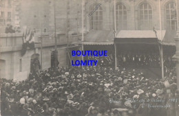 14 Caen Carte Photo Photographie CPA Fête Du 4 Octobre 1903 à L' Université - Caen