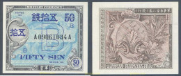 5450 JAPON 1946 JAPAN 1 SEN MILITARY CURRENCY 1946 - Giappone