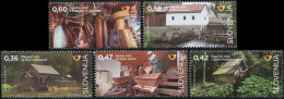 Slovenia 2016. Mills In Slovenia (MNH OG) Set Of 5 Stamps - Slovenia