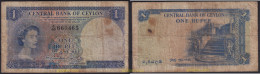 6421 CEILAN 1952 CEYLAN 1952 1 RUPEE - Sri Lanka