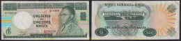 6621 CONGO. República Democrática 1970 CONGO KINSASA 500 MAKUTA 5 ZAIRES 1970 - Non Classificati