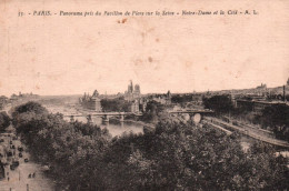 Paris - Panorama Pris Du Pavillon De Flore Sur La Seine, Notre Dame Et La Cité - Multi-vues, Vues Panoramiques