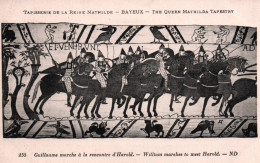 Bayeux (Tapisserie De La Reine Mathilde) - Guillaume Marche à La Rencontre D'Harold - Bayeux