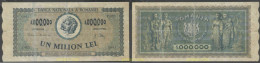 7473 RUMANIA 1947 ROMANIA 1000000 LEI 1947 - Roemenië