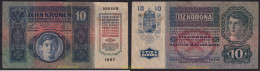 7616 AUSTRIA 1915 AUSTRIA-HUNGARY 10 KRONEN 1915 - Autriche