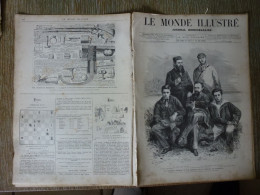 Le Monde Illustré Juin 1882 Docteur Crevaux Nouvelle Ecole De Pharmacie Luxembourg Alexandrie Place Des Consuls - Revistas - Antes 1900