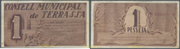 7967 ESPAÑA. Emisiones Locales Republicanas 1937 CONSELL MUNICIPAL DE TERRASSA 1 PESSETA 1937 - Sonstige & Ohne Zuordnung