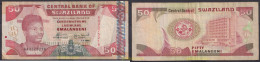 8012 SWAZILANDIA 1995 SWAZILAND 50 EMALANGENI 1995 - Swasiland