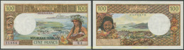 8194 POLINESIA FRANCESA 1973 TAHITI FRENCH POLYNESIA 100 FRANCS PAPEETE 1973 - Papeete (Polinesia Francese 1914-1985)