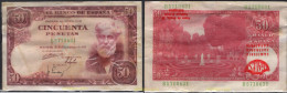 8279 ESPAÑA 1951 50 Pesetas 31 De Diciembre De 1951 - Santiago Rusiñol - Other & Unclassified