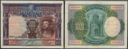 8373 ESPAÑA 1925 1000 PESETAS ALFONSO XIII - CARLOS I 1925 - Otros & Sin Clasificación