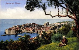 CPA Ragusa Dubrovnik Kroatien, Gesamtansicht, Ölbaum - Kroatië