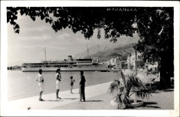 CPA Makarska Kroatien, Promenade, Kreuzfahrtschiff - Kroatië