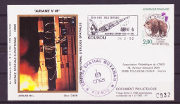 Espace 1992 02 26 - CNES - Ariane V49 - Lanceur - Europa