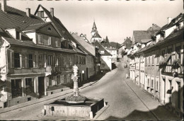 71489451 Gernsbach Marktplatz Brunnen Gernsbach - Gernsbach