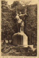 LYON - PLACE PUVIS DE CHAVANNES - STATUE DE JEANNE D'ARC - Lyon 6