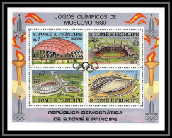 Sao Tome E Principe 074 N° 43a Jeux Olympiques (olympic Games) Moscou 1980 Cote 13 ** MNH - Ete 1980: Moscou