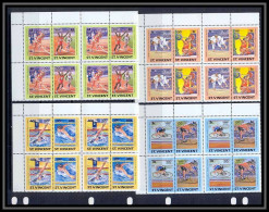 Saint-Vincent 234 - N° 766/73 Jeux Olympiques (olympic Games) Los Angeles 1984 Bloc 4 MNH ** - Summer 1984: Los Angeles