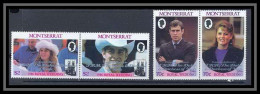 Montserrat 245 N° 632/35 Duc De York British Royal Family Cote 6.2 ** MNH - Montserrat