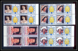 Nanumaga Tuvalu 369 - Reine Élisabeth II (queen Mother) (british Royal Family) Bloc 4 MNH ** - Familles Royales