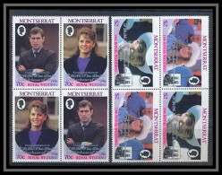 Montserrat 246 N° 632/35 Duc De York British Royal Family Paire Cote 12.4 ** MNH - Montserrat