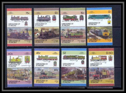 Grenadines Of Saint-Vincent - 263 - Série Train Trains Cote 14.5 Euros MNH ** - Trains